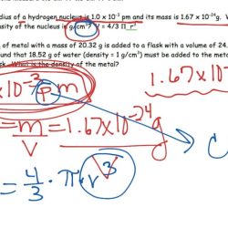 Density worksheet chemistry answer key