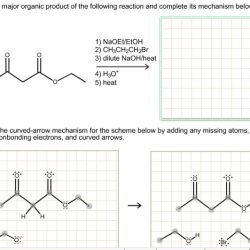 Predict organic major reaction following hydrogen include atoms structure solved